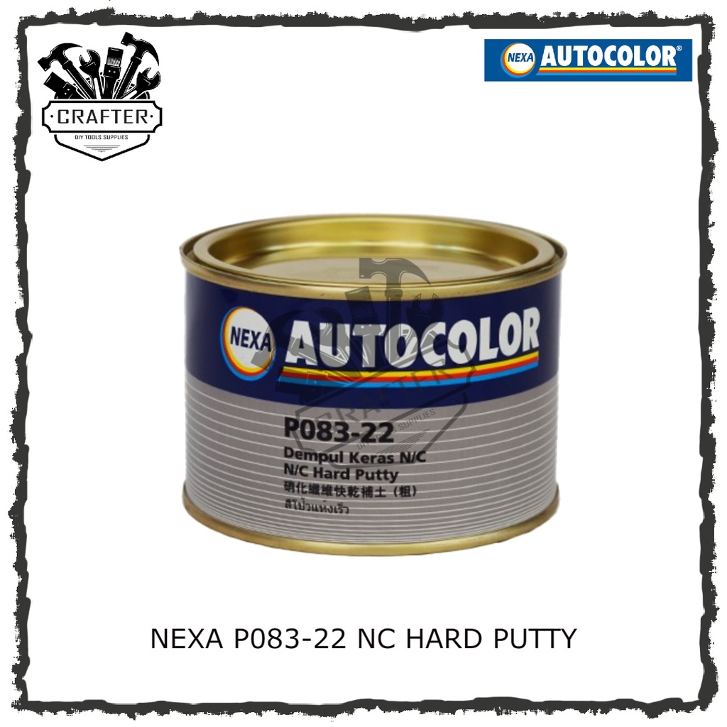 Nexa Autocolor P083-22 N/C Hard Putty Grey / NC Putty / Simen Kereta 0 ...