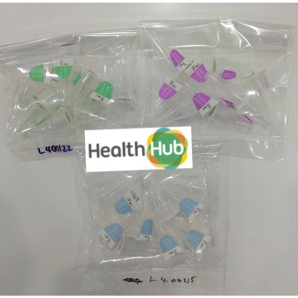 PROMISEMED pen needles / jarum insulin (4MM,5MM,6MM 10PCS) | Shopee ...