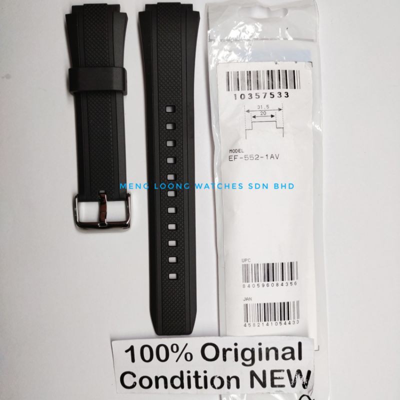 100 ORIGINAL EDIFICE EF 552 EF552 BAND AND BEZEL bnb TALI Items 100 ORIGINAL and ALL NEW Condition New STRAP Shopee Malaysia