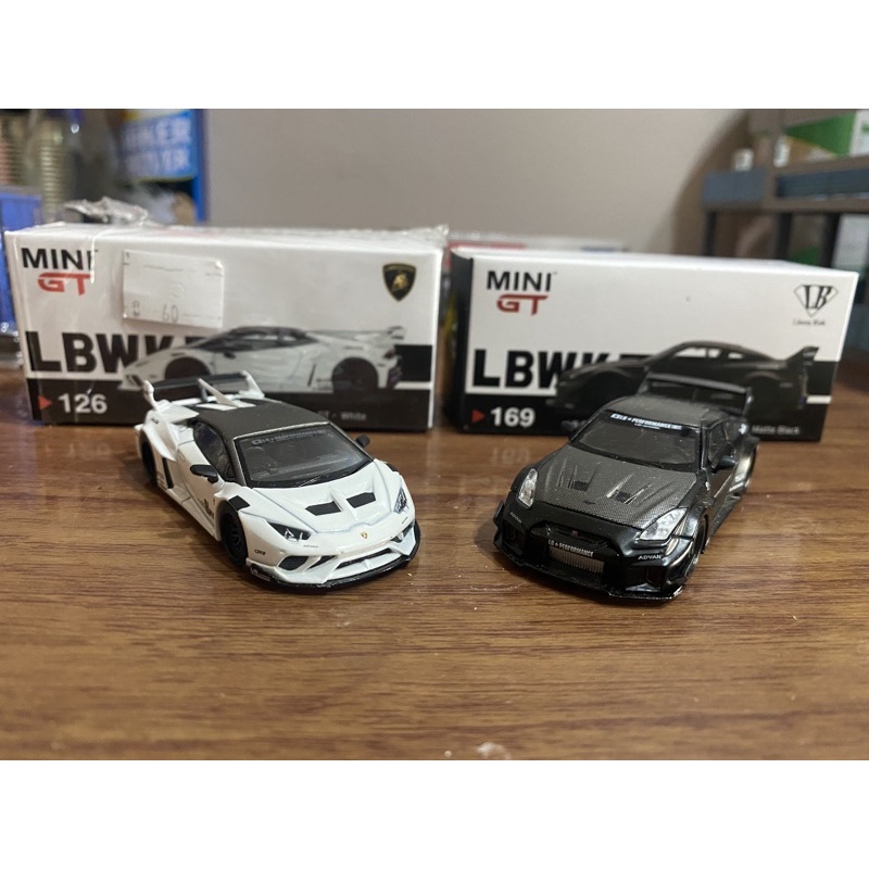 Mini gt Lamborghini & GTR R35 used | Shopee Malaysia