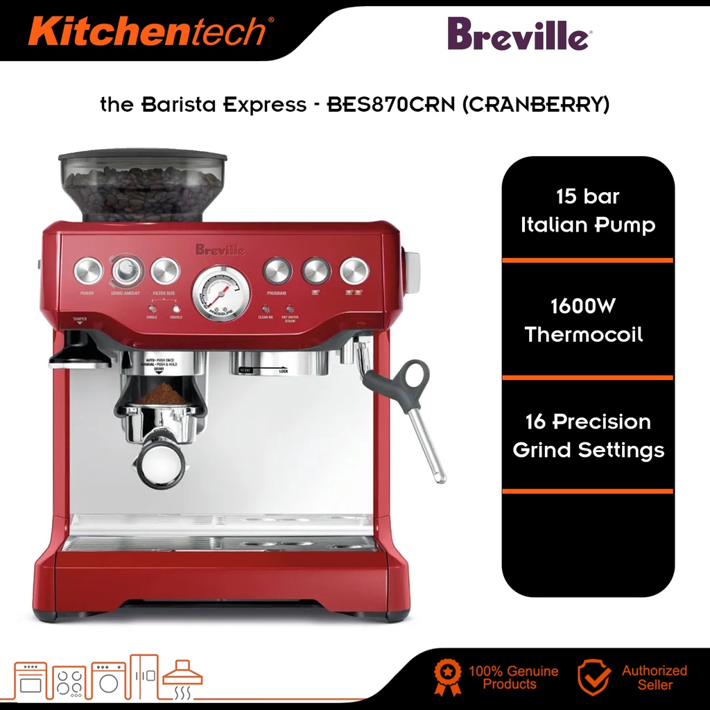 Breville bes870crn best sale