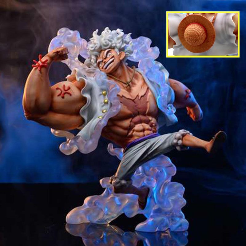 One Piece Monkey D Luffy Action Figure Gear 5 Nica Hito Hito no Mi Nika ...