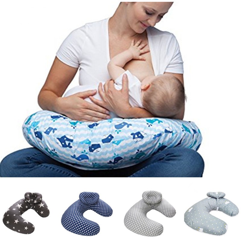 2pcs Set Baby Nursing Pillow Maternity U Shape Cotton