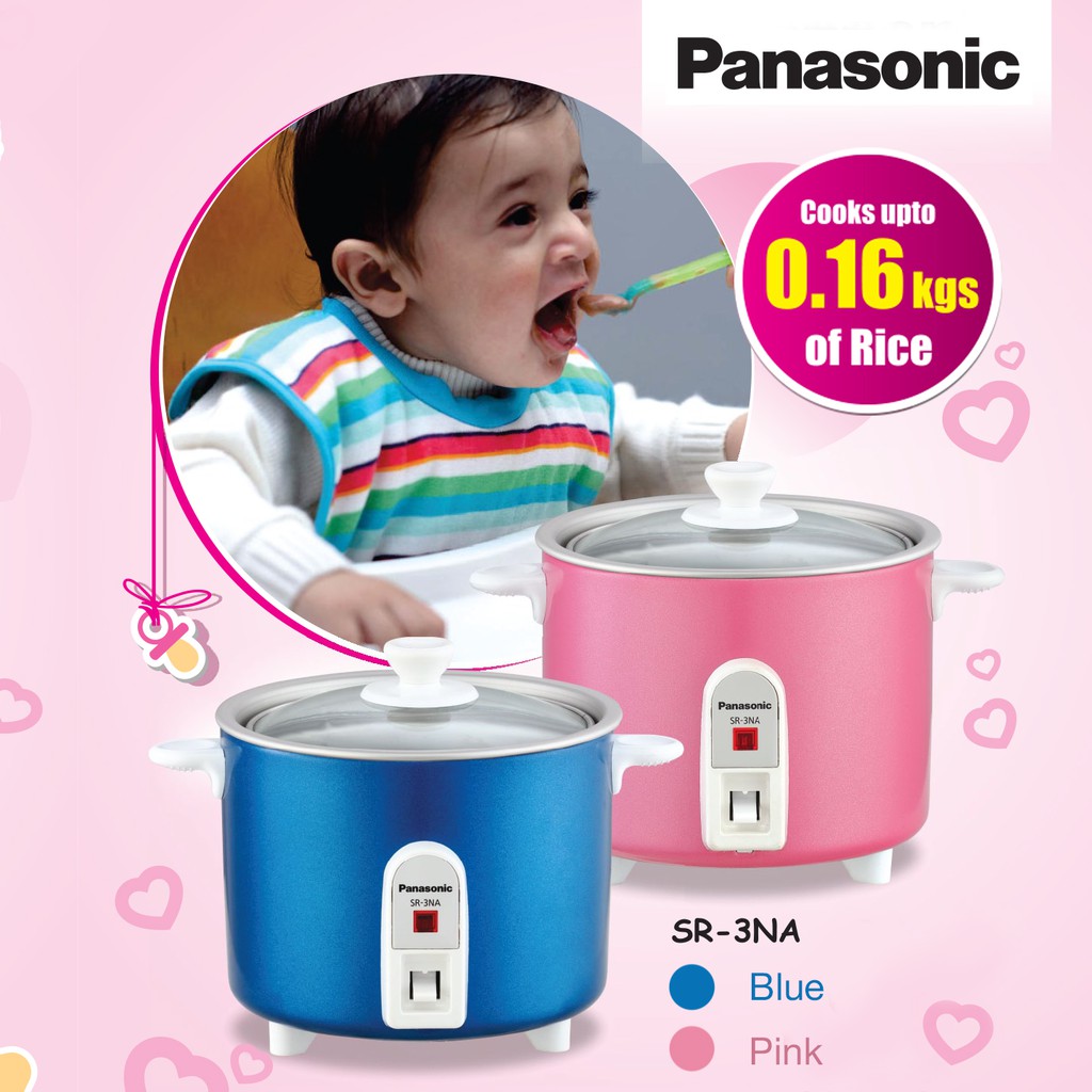 Panasonic SR3NA Rice Cooker 0.3L (Random Colour) Shopee Malaysia
