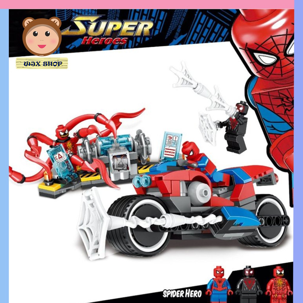 Lego spiderman online motor