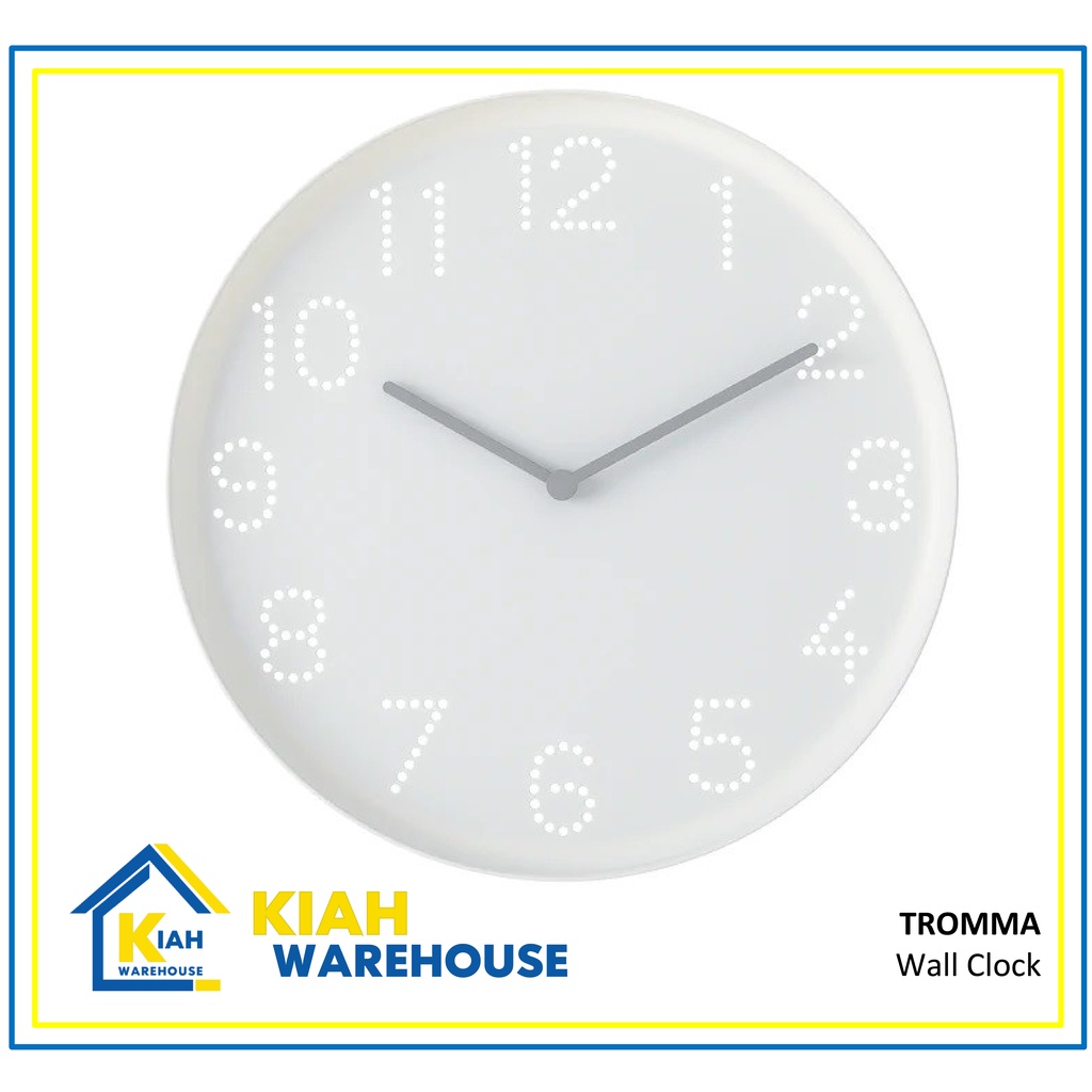 TROMMA Wall Clock 25cm Table Clock Jam Dinding Ready Stock Malaysia ...