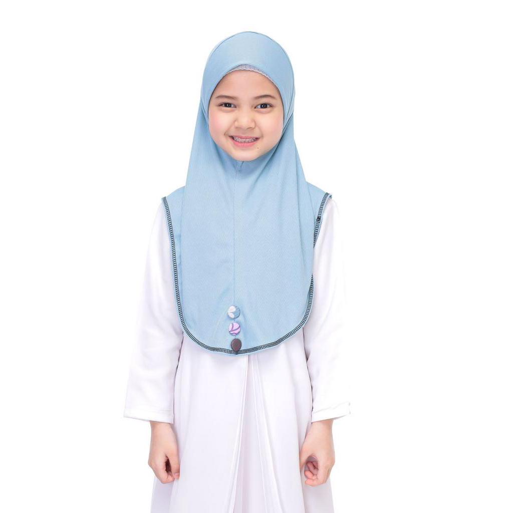 Tudung Layla Budak Cotton Ribbed (Untuk Budak 610 tahun) Shopee Malaysia
