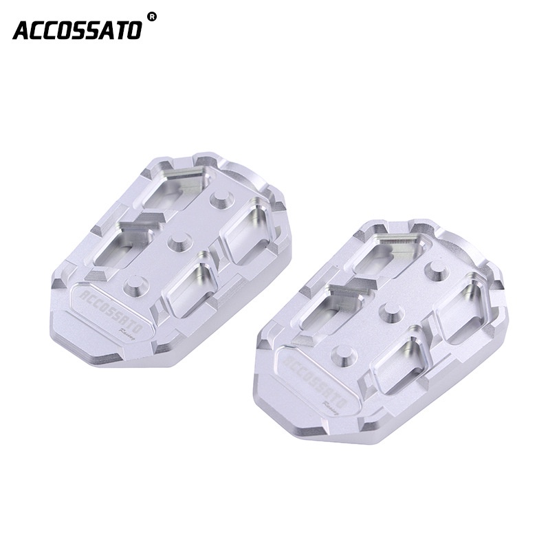 CNC Aluminum Motorcycle Front Footrests Rear Foot Pegs Pedals For ...