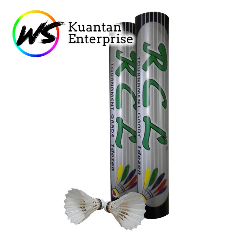 💯【100% Authentic】🔥 Rcl Super Gold Badminton Shuttlecock Bulu Tangkis 🔥 