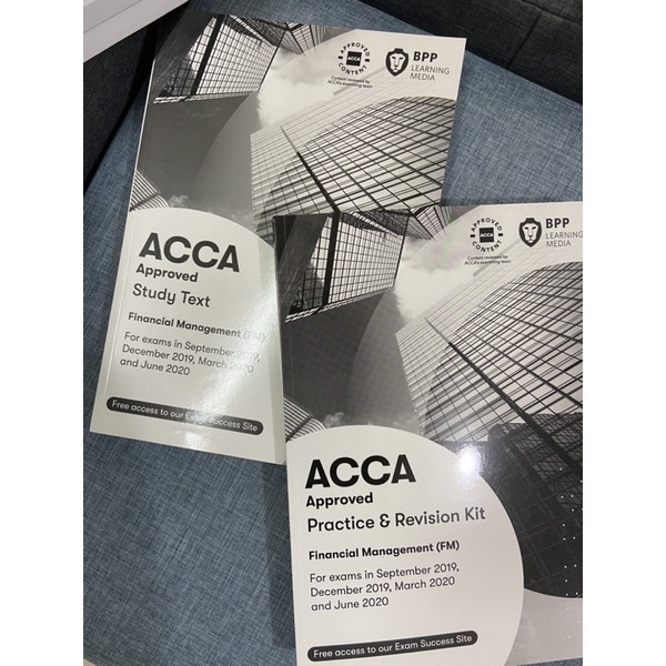 [Used/ Second-hand] ACCA Workbook, Practice&Revision Kit | Shopee Malaysia