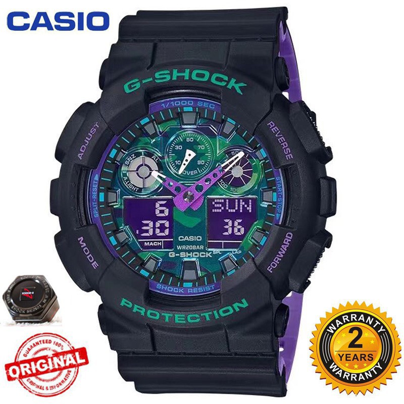 STOCK IN MALAYSIA G SHOCK GA 100 Joker Series Rare Watch Shopee Malaysia