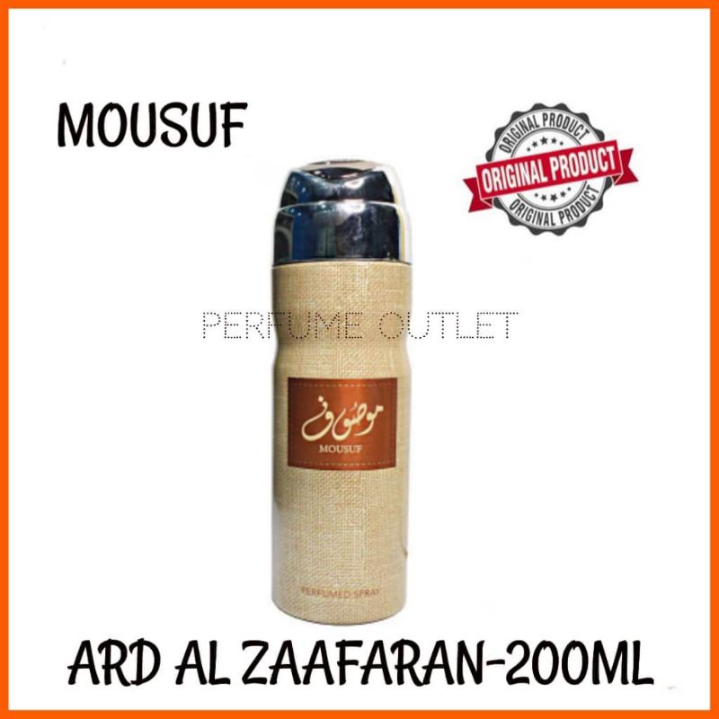 Mousuf For Him/Her 200ml body spray Mousuf 25ml Mousuf 50ml Pocket