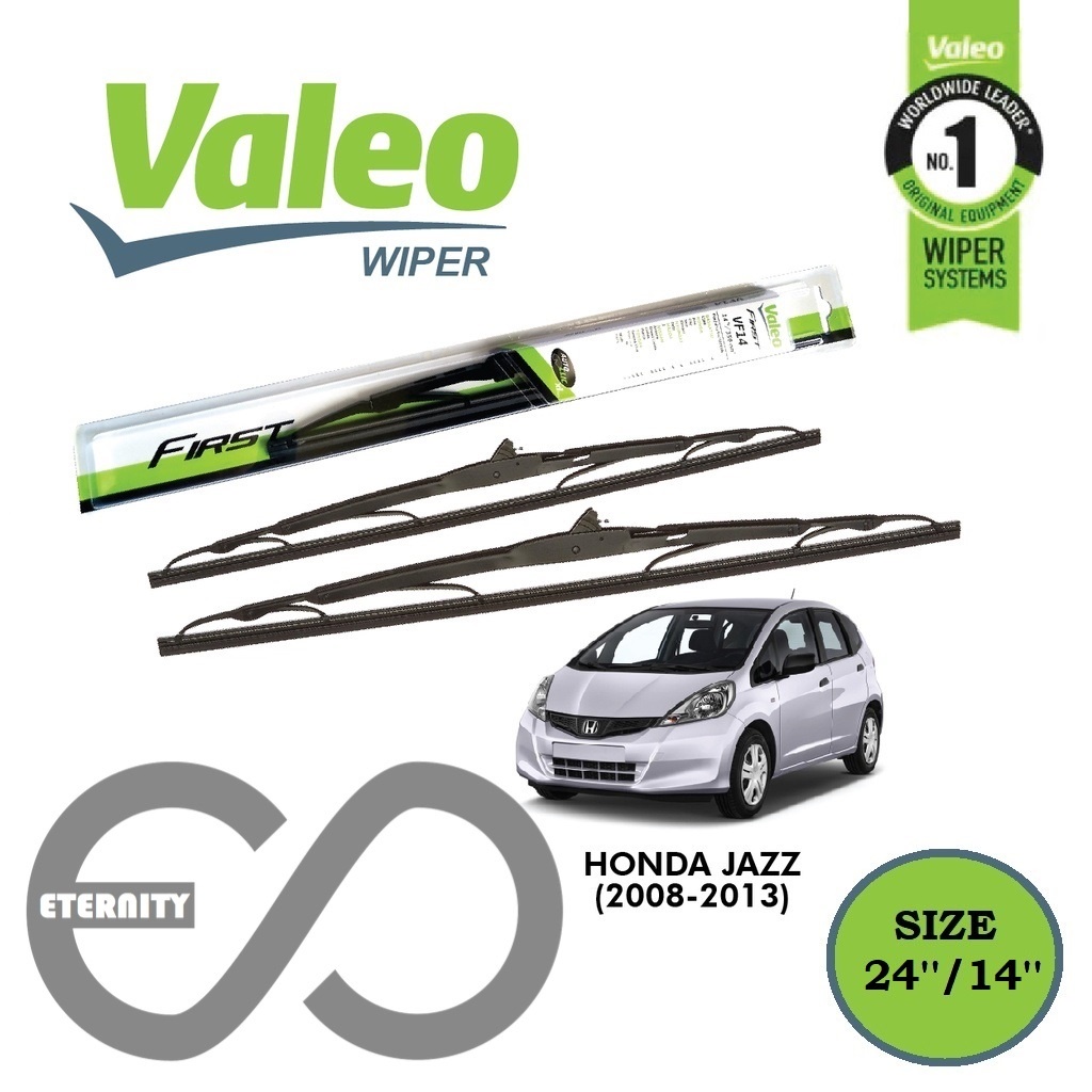 VALEO Conventional Wiper Blade HONDA JAZZ GE (20082013) (24"+14") Shopee Malaysia