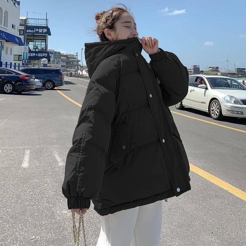 New Winter Jacket Women Parkas Hooded Thick Down Cotton Padded Parka ...