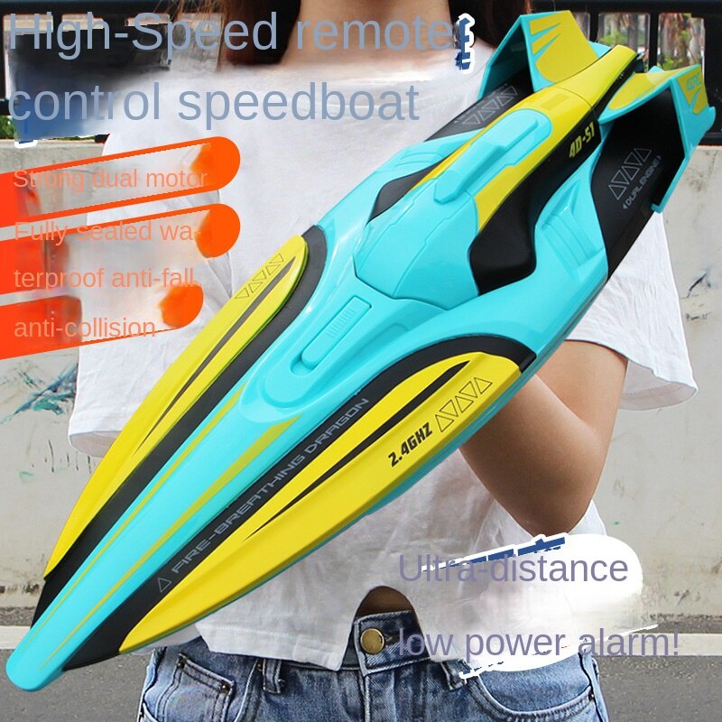 30 KM/H RC High Speed Racing Boat Speedboat Remote Control Ship Water ...
