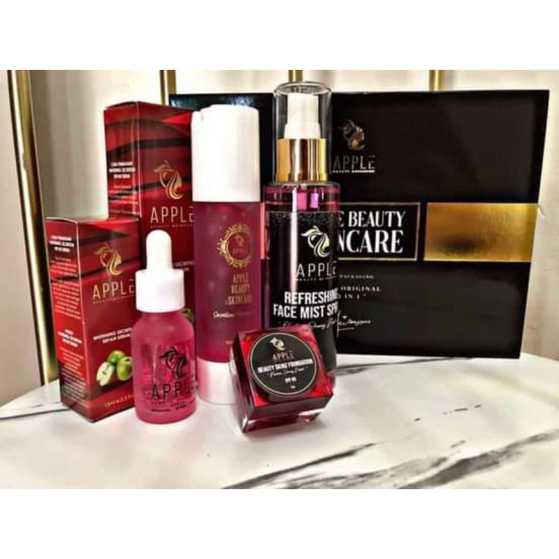 Apple Beauty Skincare🍎💯 original Hq 🍎+Free 🎁🌹🌹🌹 | Shopee Malaysia