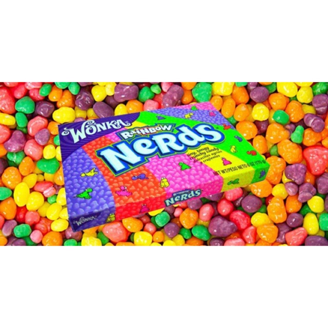 Willy Wonka Throwback Nerds Rainbow Candy 141.7g 