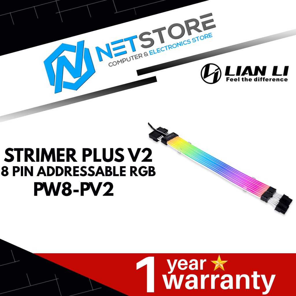 LIAN LI STRIMER PLUS V2 8 PIN ADDRESSABLE RGB - PW8-PV2 | Shopee Malaysia