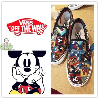 Kasut perempuan - Mickey mouse loafer branded shoes Kasut