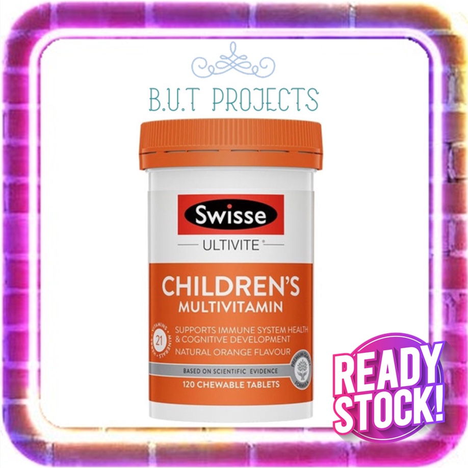 [100 IMPORT Date 03/2025] Swisse 儿童复合维生素 Children's Ultivite