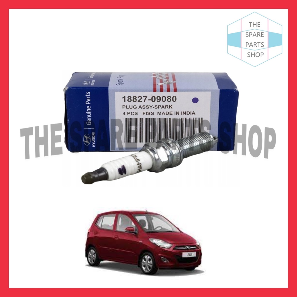 HYUNDAI I10 SPARK PLUG 4PCS / SET (1882709080) Shopee Malaysia