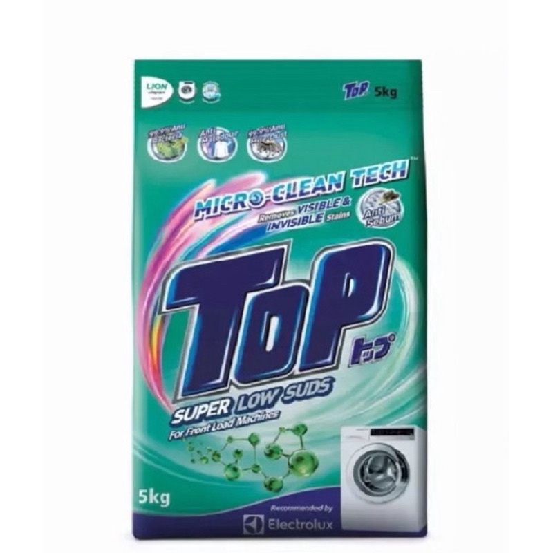 Top Low Suds Detergent Powder 5kg Shopee Malaysia