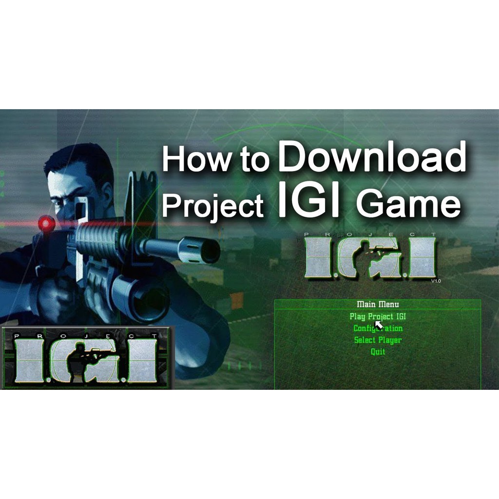 PC Game] Project IGI (i am going in)100 % work all windows | Shopee Malaysia