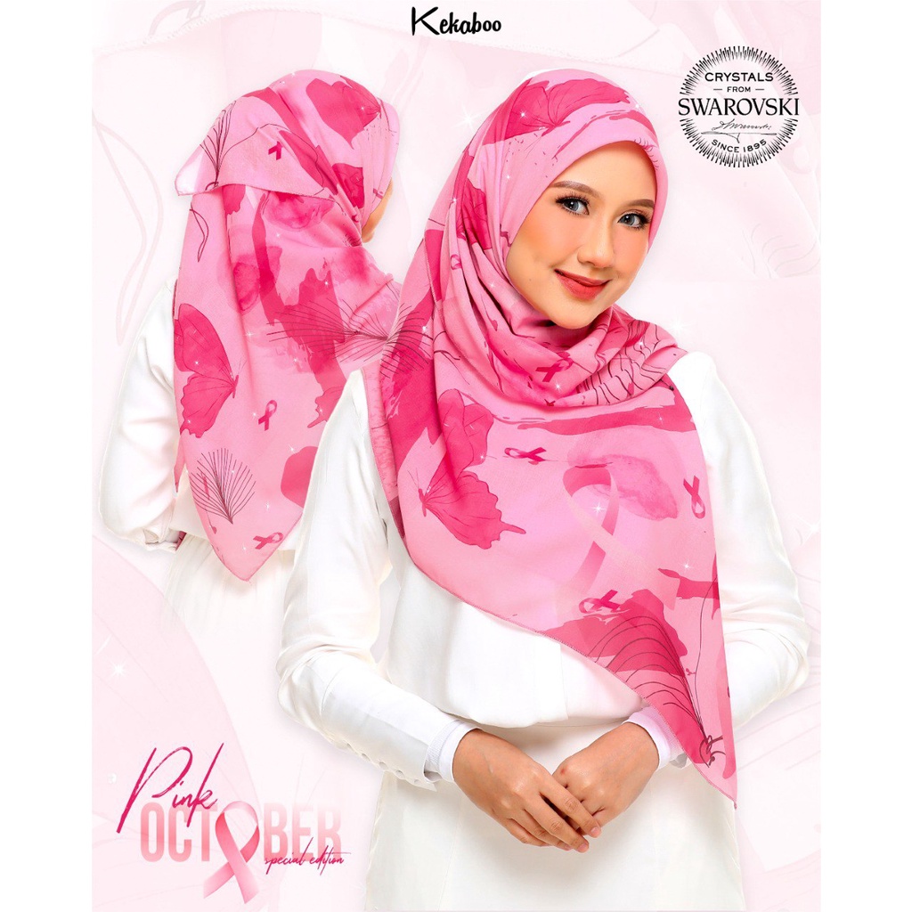 Tudung Bawal KEKABOO Cotton Bawal Printed Bidang 45 Hijab Women Fashion ...