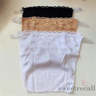 3pcs Ladies Cami Secret Lace Clip-on Mock Camisole Bra Overlay Modesty Panel