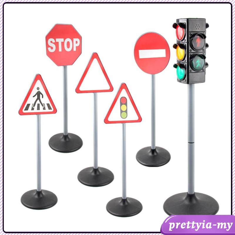 [prettyiaMY] Simulation Traffic Signs Light Model Toy Child Education ...