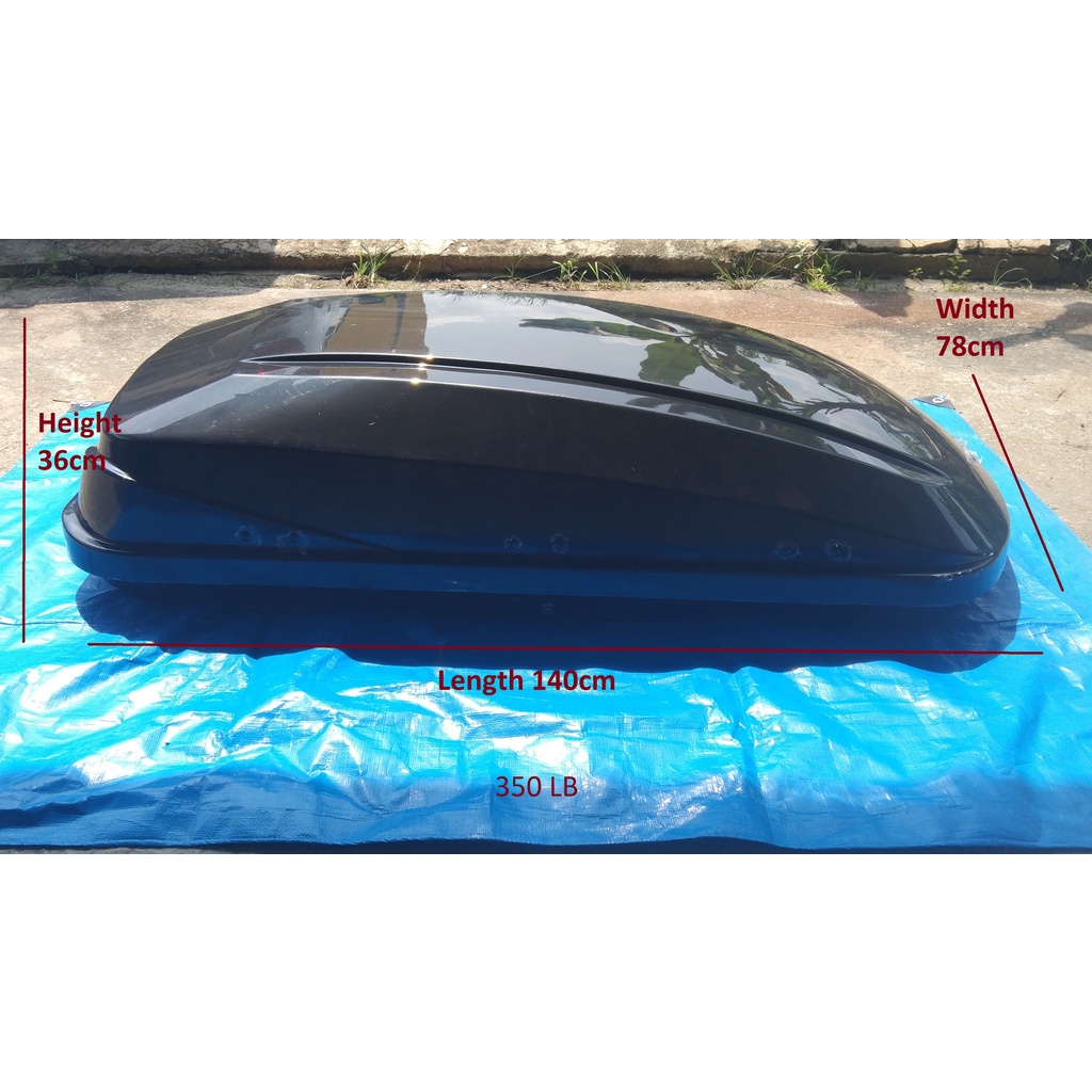 350L/350LB/380L Car Roof Box Rack (Slim And Thin)(Aerodynamic Design)/ Luggage box / Travel
