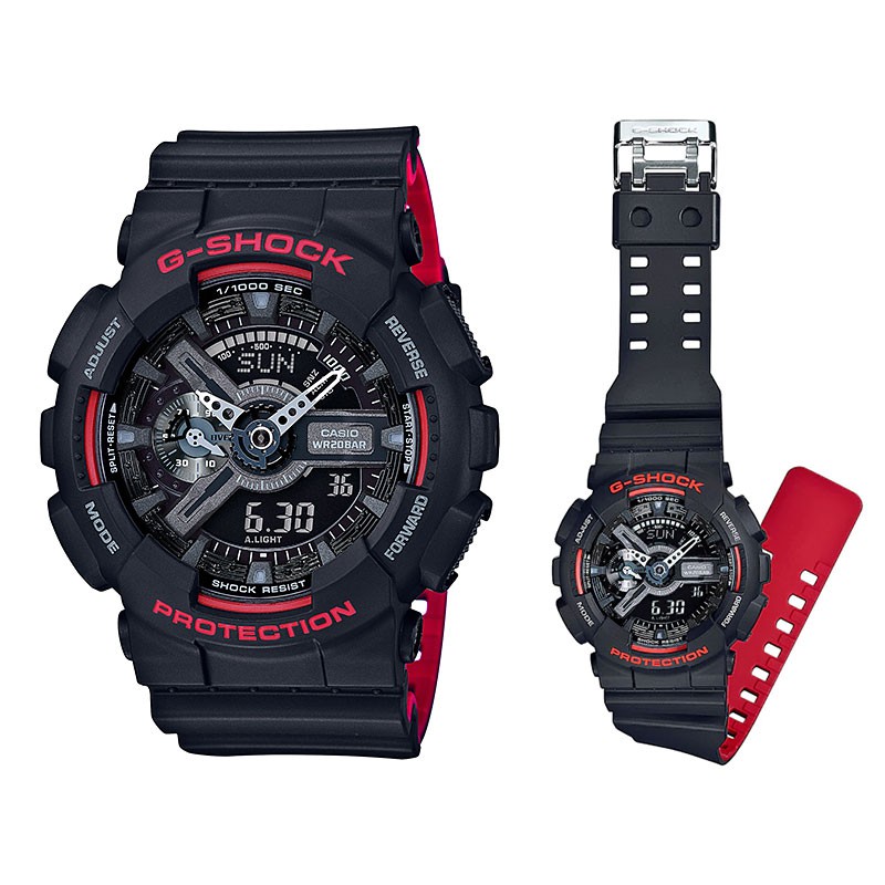 Casio original G Shock Men GA 110HR 1A GA 110 Resin Watch Shopee Malaysia
