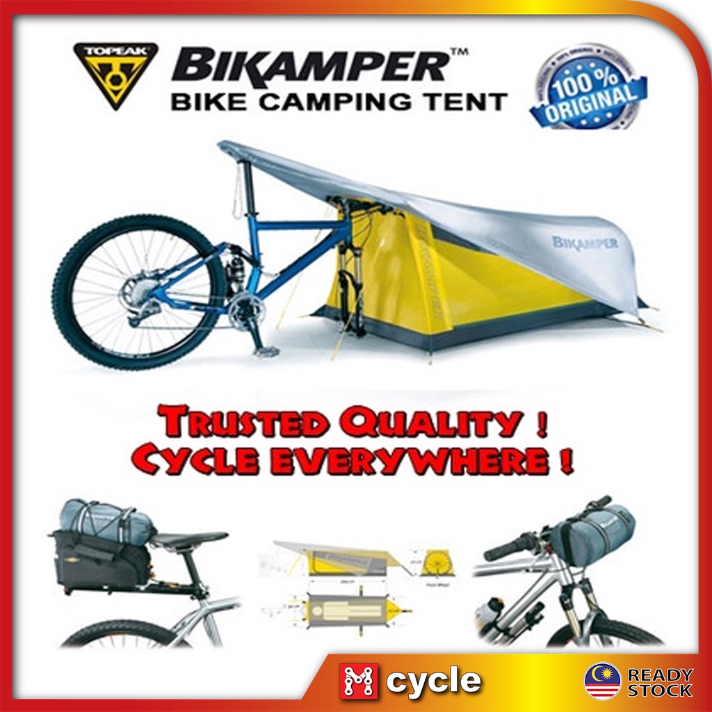 Bike camping outlet tent