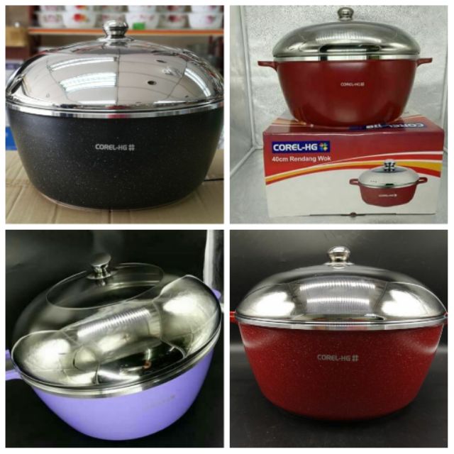 PERIUK RENDANG COREL HG STAINLESS STEEL (40 cm) | Shopee Malaysia