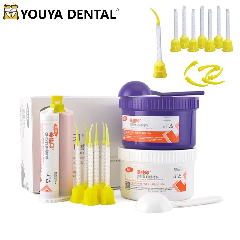 Dental Impression Kit Silicone Light Body Putty Molding Material