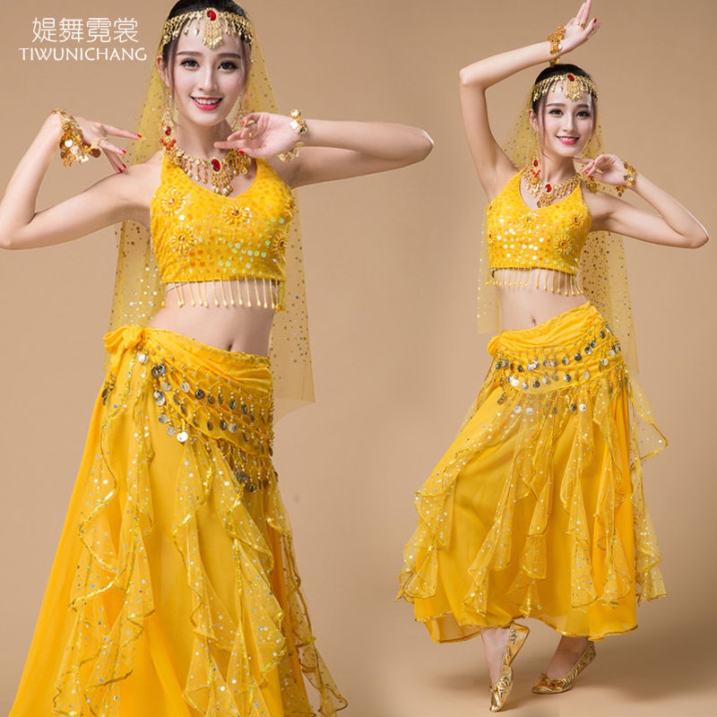 Indian costume female belly dance performance costume Tianzhu girl