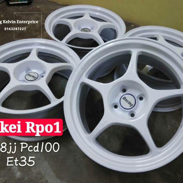 ENKEI RPO1 17✖8JJ PCD100 ET35 | Shopee Malaysia