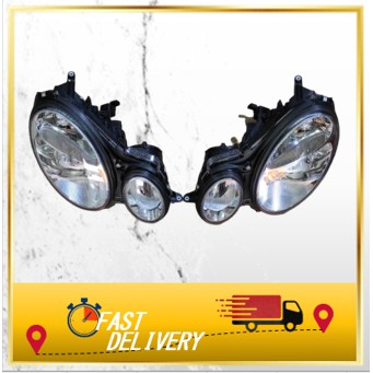 MERCEDES W211 E CLASS HEADLAMP 1SET (OEM) | Shopee Malaysia