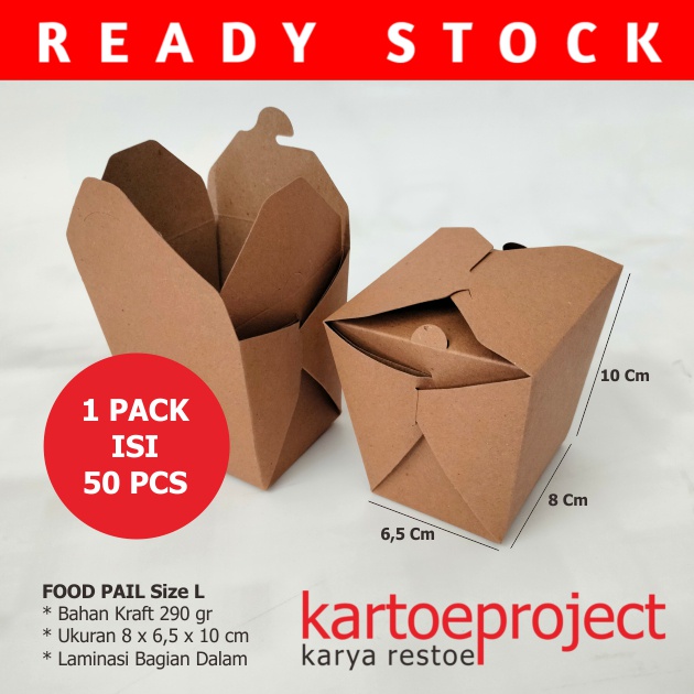 Food pail / rice box packaging / bento box | Shopee Malaysia