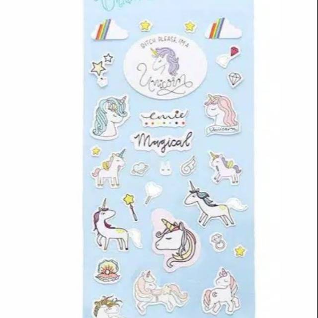 Unicorn Sticker 