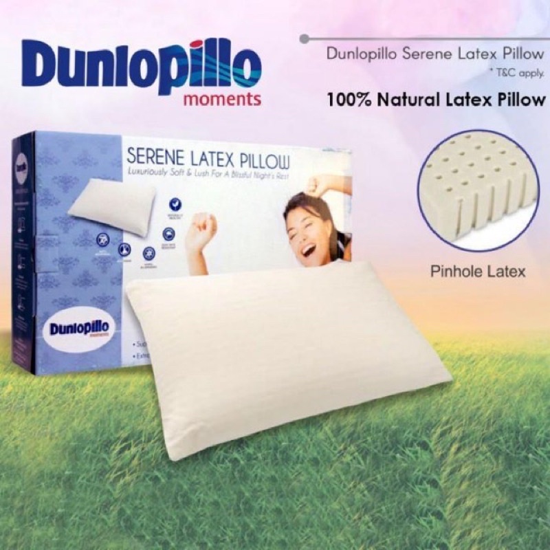 Dunlopillo soft hot sale latex pillow