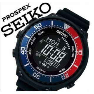 Seiko Japan JDM Prospex Digital Tuna Pepsi SBEP003 | Shopee Malaysia