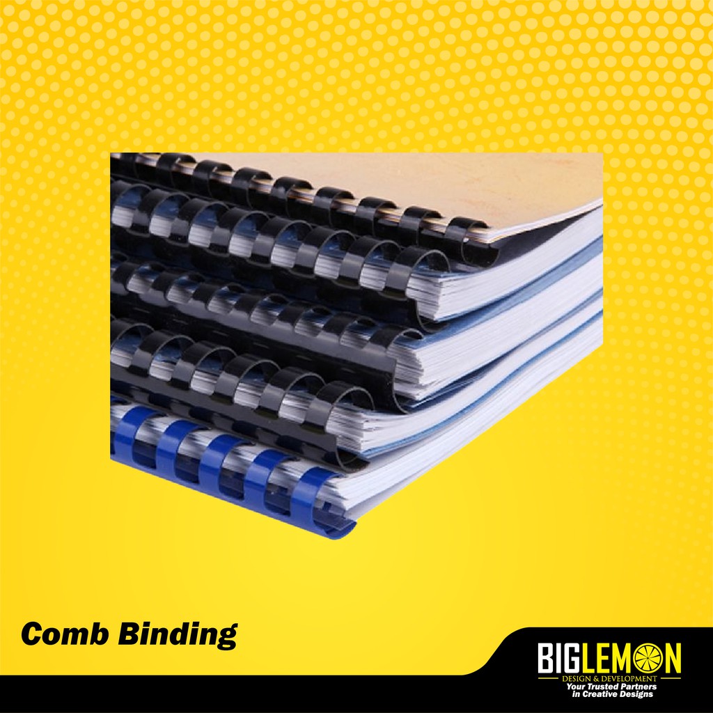 BINDING SERVICE Comb 8mm 20mm 25mm Shopee Malaysia