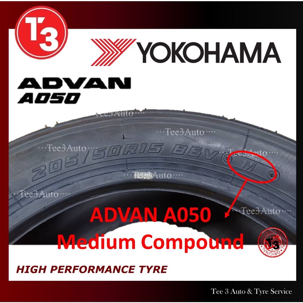 Yokohama Advan A050 Tire (Semi Slick) | Shopee Malaysia