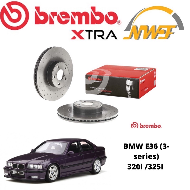 [XTRA] BREMBO DISC ROTOR FRONT BMW E36 / E46 | Shopee Malaysia