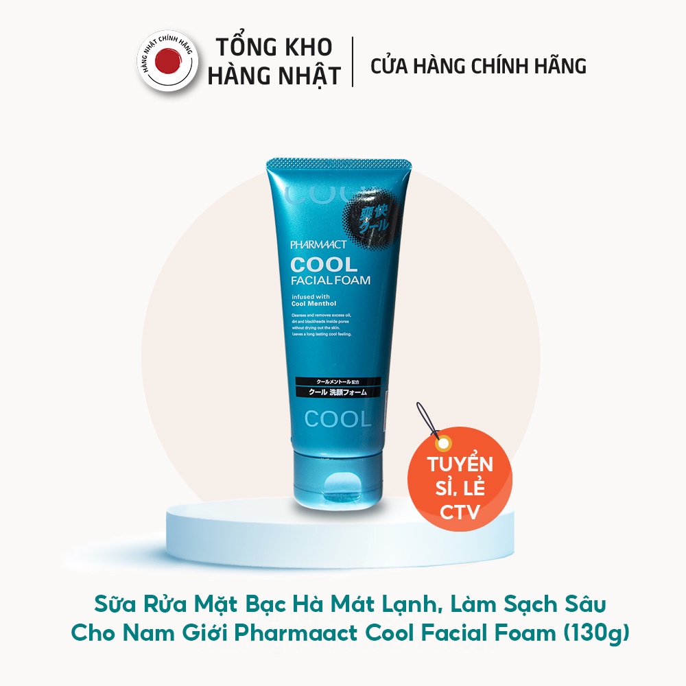 Cool Mint Cleanser, Deep Cleansing For Men Pharmaact Cool Facial Foam ...