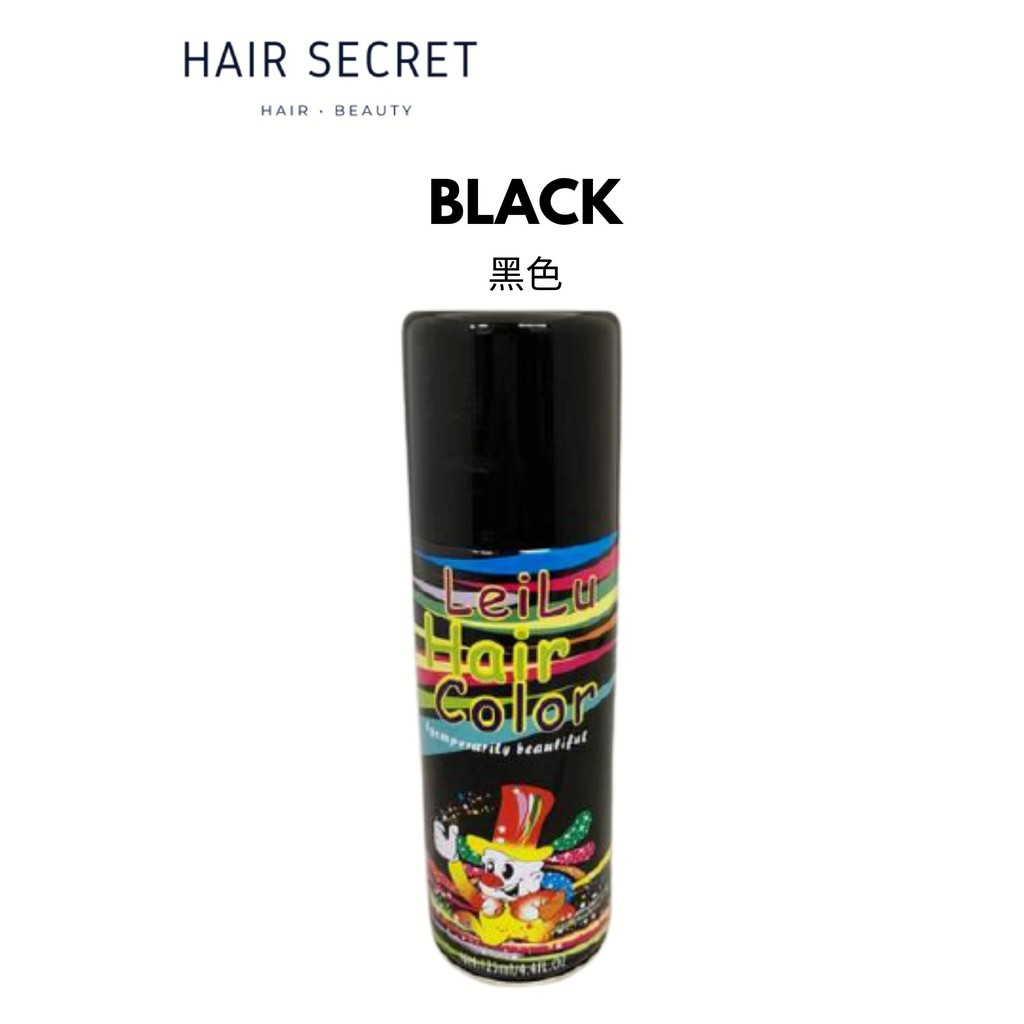 Temporarily Leilu Hair Color Spray 125ML West Malaysia Only