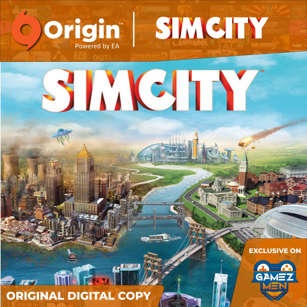 ORIGINAL SIM CITY STEAM Digital Product Key Instant Activation [OWN ...
