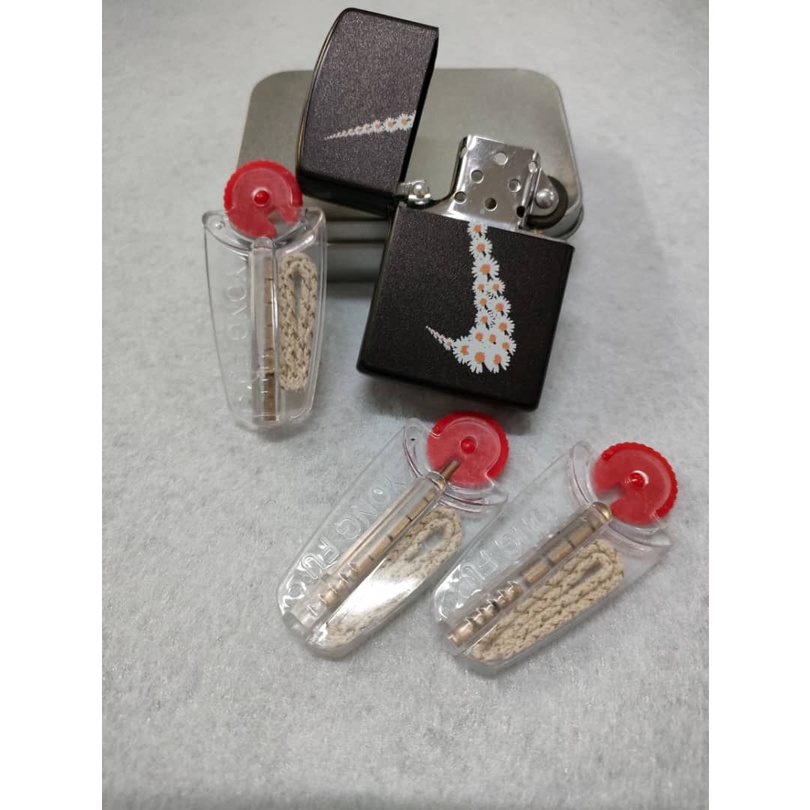 Replacement Flints Stone Wick For Zippo Lighter Batu Api, Tali Pemetik