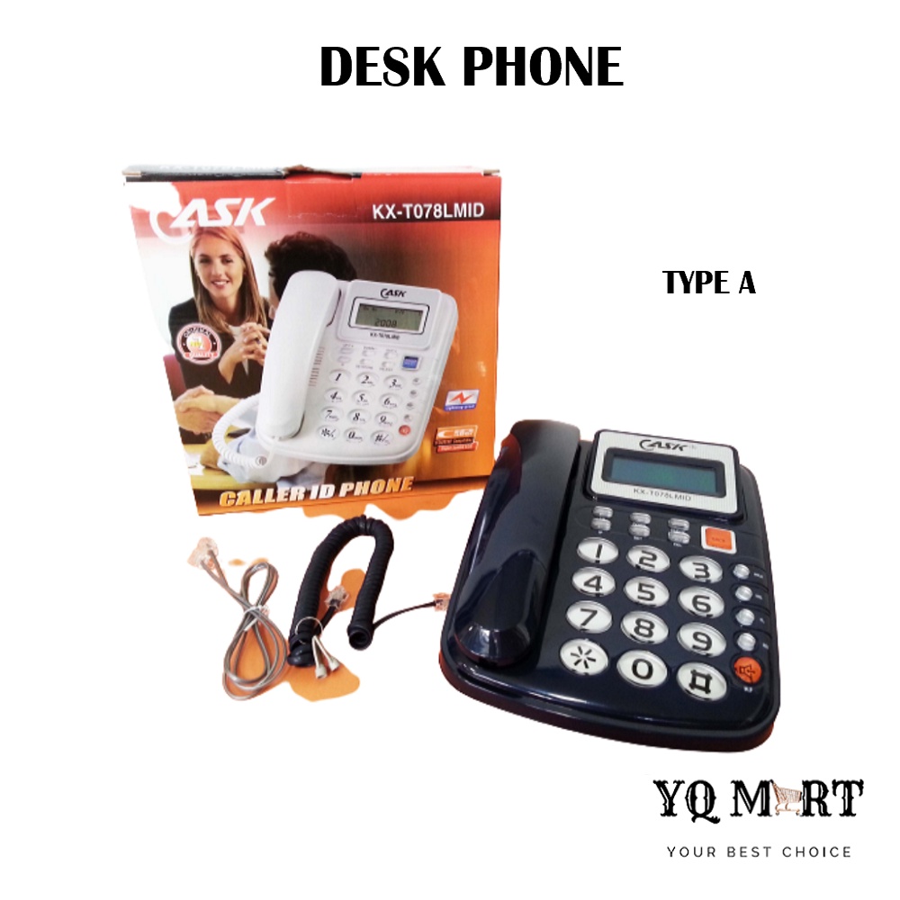 Ready Stock] Telephone/ Desk Phone/ Telefon Set | Shopee Malaysia